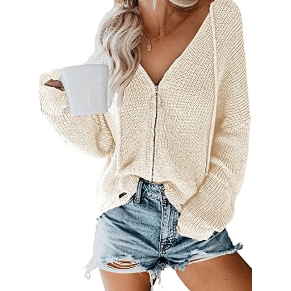 6 Stylish and Comfy Zipper Sweaters
