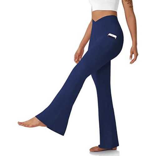 8 Bell Bottom Yoga Pants That'll Make You Look Like a Groovy Goddess