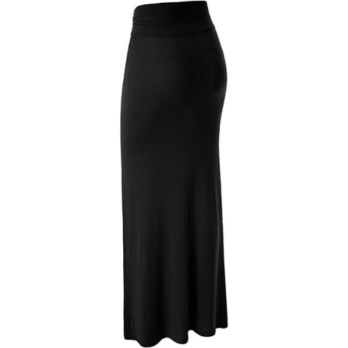 The Maxi Skirt & Cropped Tee Outfit Combo: A Classic Look with a Modern ...