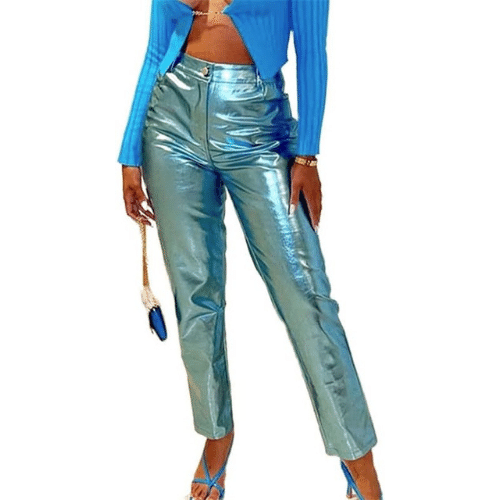 Shining Trend: Metallic Pants