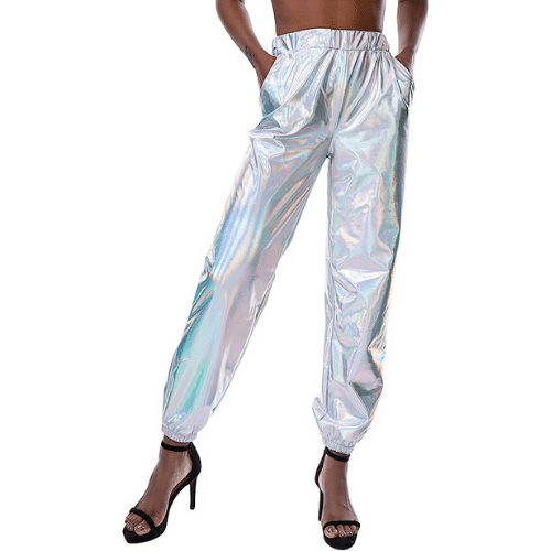 Shining Trend: Metallic Pants