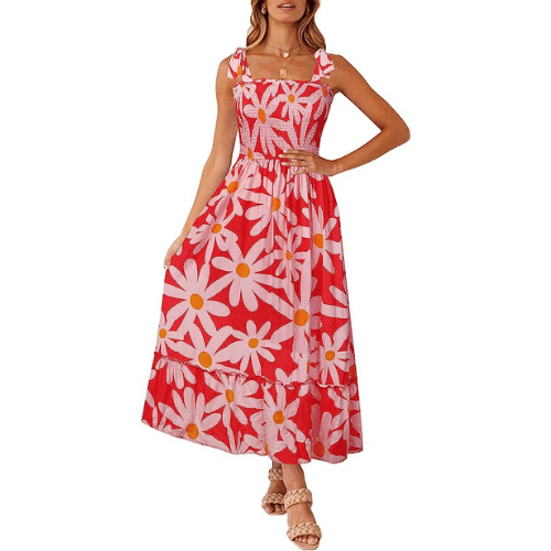 Statement Making Bold Floral Dresses