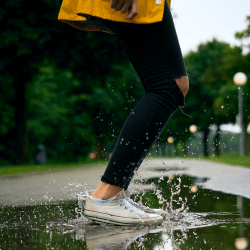 Look Fresh and Bright This Spring in a Colorful Rain Jacket