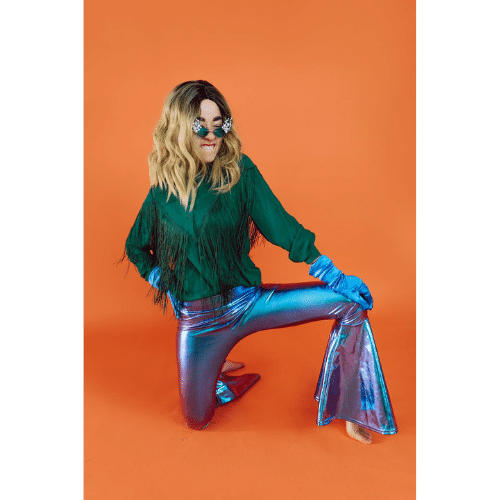 Shining Trend: Metallic Pants