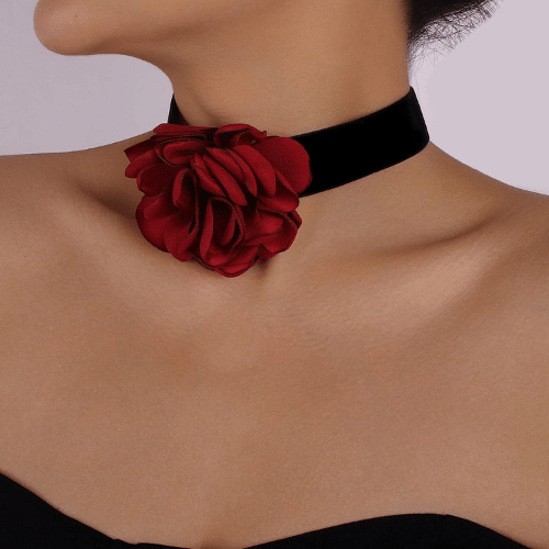 Rock the Rosette Choker Trend